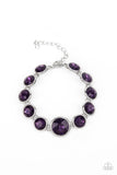 Paparazzi Accessories - Lustrous Luminosity - Purple Bracelet