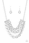 Paparazzi Accessories - Repeat After Me - Silver Necklace