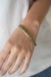 Paparazzi Accessories - Perfect Present - Brass Inspirational Bracelet