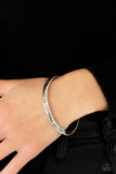 Paparazzi Accessories - Perfect Present - Silver Inspirational Bracelet