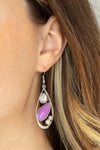 Paparazzi Accessories - Harmonious Harbors - Purple Earring