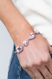 Paparazzi Accessories- Cosmic Treasure Chest - Pink - Adjustable Bracelet