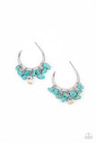 Paparazzi Accessories - Gorgeously Grounding - Blue Earring