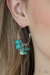 Paparazzi Accessories - Gorgeously Grounding - Blue Earring