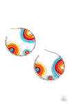 Rainbow Horizons - Multi Hoop Earring - Paparazzi Accessories