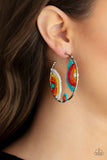 Rainbow Horizons - Multi Hoop Earring - Paparazzi Accessories