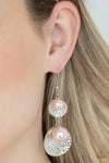 Paparazzi Accessories  - Dive - Pink Earrings
