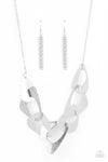 Paparazzi Accessories - Guide To The Galaxy - Silver Necklace