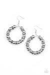 Paparazzi Accessories - Cosmic Halo - Silver Earring