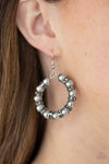 Paparazzi Accessories - Cosmic Halo - Silver Earring