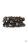 Paparazzi Accessories - Nice GLOWING! - Black Bracelet