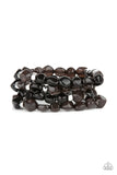 Paparazzi Accessories - Nice GLOWING! - Black Bracelet