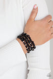 Paparazzi Accessories - Nice GLOWING! - Black Bracelet