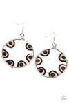 Paparazzi Accessories - Off The Rim - Black Earring