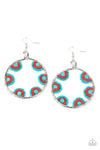 Paparazzi Accessories - Off The Rim - Blue Earring