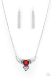 Paparazzi Accessories - You the TALISMAN! - Red Necklace