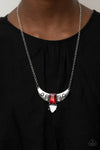 Paparazzi Accessories - You the TALISMAN! - Red Necklace