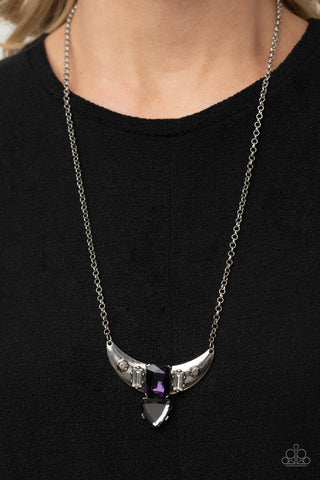 Paparazzi Accessories - You the TALISMAN! - Purple Necklace