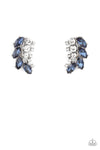 Paparazzi Accessories - Flawless Fronds - Blue Earring