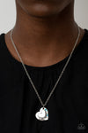 Paparazzi Accessories - Happily Heartwarming - Blue Necklace