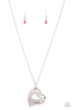 Paparazzi Accessories  - A Mothers Heart - Pink Necklace