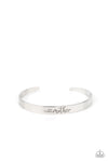 Paparazzi Accessories  - Sweetly Named - Silver Mother Bracelet