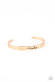 Paparazzi Accessories - Sweetly Named - Gold Bracelet