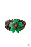 Paparazzi Accessories  - Tropical Flavor - Green Bracelet