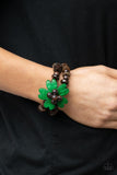 Paparazzi Accessories  - Tropical Flavor - Green Bracelet