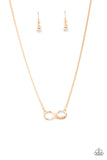 Paparazzi Accessories  -Forever Your Mom - Gold Necklace