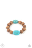 Paparazzi Accessories - Abundantly Artisan - Blue Bracelet