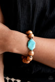 Paparazzi Accessories - Abundantly Artisan - Blue Bracelet