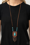 Paparazzi Accessories - Enchantingly Tribal - Copper Necklace