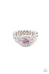 Paparazzi Accessories - Celestial Crowns - Purple Ring