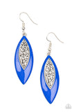 Paparazzi Accessories - Venetian Vanity - Blue Earring