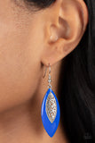 Paparazzi Accessories - Venetian Vanity - Blue Earring