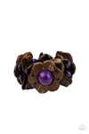 Paparazzi Accessories - Mediterranean Mangrove - Purple Bracelet