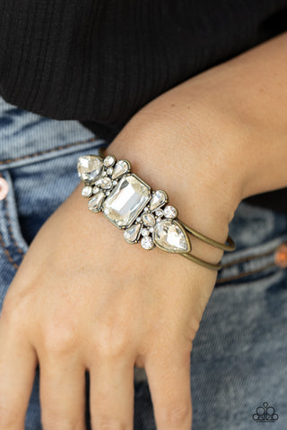 Paparazzi Accessories - Call Me Old-Fashioned - Brass Bracelet