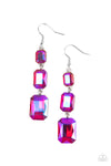 Paparazzi Accessories  - Cosmic Red Carpet - Pink Earring