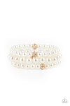 Paparazzi Accessories - Here Comes The Heiress - Gold Bracelet