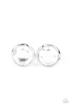 Paparazzi Accessories - Double-Take Twinkle - White Earring