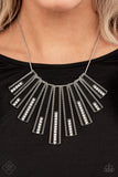 Paparazzi Accessories - FAN-tastically Deco - Black Necklace