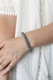 Paparazzi Accessories  - Up and Sparkle - Silver Bracelet