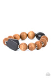 Paparazzi Accessories - Abundantly Artisan - Black Bracelet