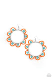 Paparazzi Accessories  - Groovy Gardens - Blue Earring