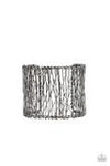 Work for Wire-Black Bracelet