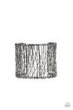 Work for Wire-Black Bracelet