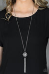 Paparazzi Accessories - Rhinestone Revolution - White Necklace (Life of the Party)