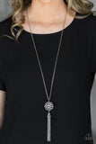 Paparazzi Accessories - Rhinestone Revolution - White Necklace (Life of the Party)