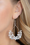 Paparazzi Accessories - Marina Banquet - White Earring